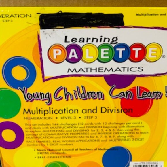 3 Learning Palette Bases & 3 Activity Disks for Gr. 3-4 -Math - Picture 4 of 16